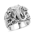 Bali Legacy Sterling Silver Safari Animal Ring (Size 8.0) (11.35 g) - Sticky add to cart bar