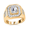 Yellow Gold Over Sterling Silver