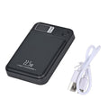 Black Fast Charging Power Bank with Wireless Charging Function and LED Digital Display - Sticky add to cart bar