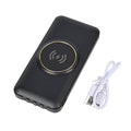 Multifunctional 10000mAh Power Bank with Wireless Charging Function - Black - Sticky add to cart bar