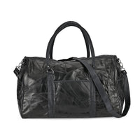 Black Sheep Leather Travel Bag (20"11"x11.8") with 54.7inch Long Strap