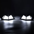 Set of 3 Black Solar Motion Sensor LED Wall Lamp - Sticky add to cart bar