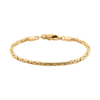 Bali Legacy 22K Vermeil YG Over Sterling Silver Borobudur Chain Bracelet (6.50 In) 9.0 Grams