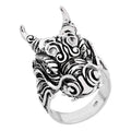 Bali Legacy Sterling Silver Dragon Ring (Size 8.0) (11.50 g) - Sticky add to cart bar