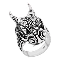 Bali Legacy Sterling Silver Dragon Ring (Size 8.0) (11.50 g)