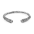 Bali Legacy Filigree Cuff Bracelet in Sterling Silver (7.25n) 20.65 Grams - Sticky add to cart bar