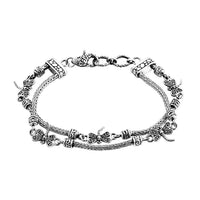 Bali Legacy Sterling Silver Turtle Bracelet (8.00 In) (22 g)