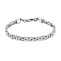 Bali Legacy Sterling Silver Borobudur Chain Bracelet (7.25 In) (23.75 g)