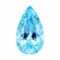 One Of A Kind Certified & Appraised AAAA Santa Maria Aquamarine (Pear Free Size) 4.42 ctw - Sticky add to cart bar