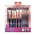 Beauty Now & Next- 10pc Pro Makeup Brush Set- Black - Sticky add to cart bar