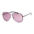 Michael Kors Women's Cordovan Aviator Sunglasses with Protection Case (Ships in 8-10 Business Days) - Sticky add to cart bar