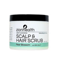 ZionHealth Deep Cleansing Scalp & Hair Scrub with Sea Salt- Pear Blossom (4oz) - Sticky add to cart bar