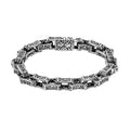 Bali Legacy Men's Bracelet in Sterling Silver (6.50 In) 33.94 Grams - Sticky add to cart bar