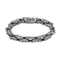 Bali Legacy Men's Bracelet in Sterling Silver (6.50 In) 33.94 Grams