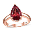 Luxoro 10K Rose Gold Premium Blush Apatite Solitaire Ring (Size 6.0) 4.10 Grams 3.25 ctw - Sticky add to cart bar