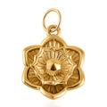 Electroform Floral Pendant without Chain in 10K Yellow Gold - Sticky add to cart bar