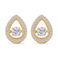 Simulated Diamond 2.35 ctw Stud Earrings in Platinum Over Sterling Silver - Sticky add to cart bar