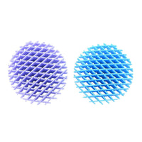Set of 2 Fidgets Morph Worm -Blue & Purple