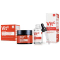 Dr Botanicals Age CompleX Collection- Vitamin C Brightening Moisturizer (2oz) & Polyglutamic Acid Facial Serum (1.01oz) - Sticky add to cart bar