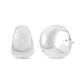 Italian Sterling Silver Lever Back Earrings 10 Grams - Sticky add to cart bar