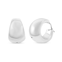 Italian Sterling Silver Lever Back Earrings 10 Grams
