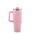 Purple 40 oz Rhinestone Tumbler - Sticky add to cart bar