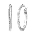 Sterling Silver 30mm Earrings 3.30 Grams - Sticky add to cart bar
