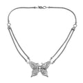 Bali Legacy Butterfly Necklace in Sterling Silver 39.07 Grams 20 Inches - Sticky add to cart bar
