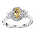 Sunfire Beryl, White Zircon Ring in Platinum Over Sterling Silver (Size 10.0) 1.10 ctw - Sticky add to cart bar