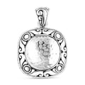 Bali Legacy Floral Pendant without Chain in Sterling Silver 6.80 Grams - Sticky add to cart bar