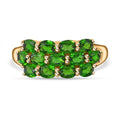 Chrome Diopside Ring in Vermeil YG Over Sterling Silver (Size 10.0) 2.50 ctw - Sticky add to cart bar