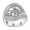 Platinum Over Sterling Silver