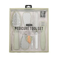 BellaPro 13 Piece Pedicure Set in Sage Green Color - Sticky add to cart bar
