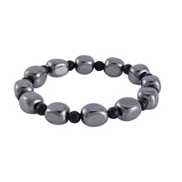 Terahertz and Shungite Beaded Stretch Bracelet 130.00 ctw