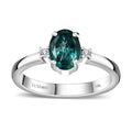 Epic Deal Luxoro 10K White Gold AAA Indian Ocean Apatite, Diamond (G-H, I2) Ring (Size 10.0) 1.40 ctw - Sticky add to cart bar