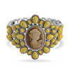 Yellow Howlite