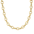 Riflessi Oro Italian 10K Yellow Gold Figaro Rope Necklace 18-20 Inches 14.5 Grams - Sticky add to cart bar