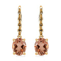 Morganique Quartz (Triplet) Lever Back Earrings in 18K Vermeil Yellow Gold Over Sterling Silver 5.40 ctw - Sticky add to cart bar