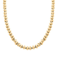 Italian Rolo Necklace in 10K Yellow Gold 20.0 Grams 18 inches