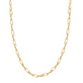 Italian 10K Yellow Gold Fiocco Breeze Necklace 18-20 Inches 4.2 Grams - Sticky add to cart bar