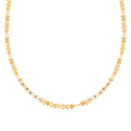 Italian Kiss & Hug Elements Necklace in 10K Yellow Gold 3.17 Grams 20 Inches - Sticky add to cart bar