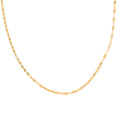 Quadrifoglio Italian 10K Yellow Gold Grande Clover Necklace 20 Inches 1.60 Grams - Sticky add to cart bar