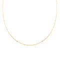 24K Yellow Gold Cable Link Chain Necklace 20 Inches 3 Grams - Sticky add to cart bar