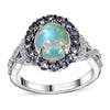 Ethiopian Welo Opal & Tanzanite