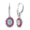 Ethiopian Welo Opal & Niassa Ruby