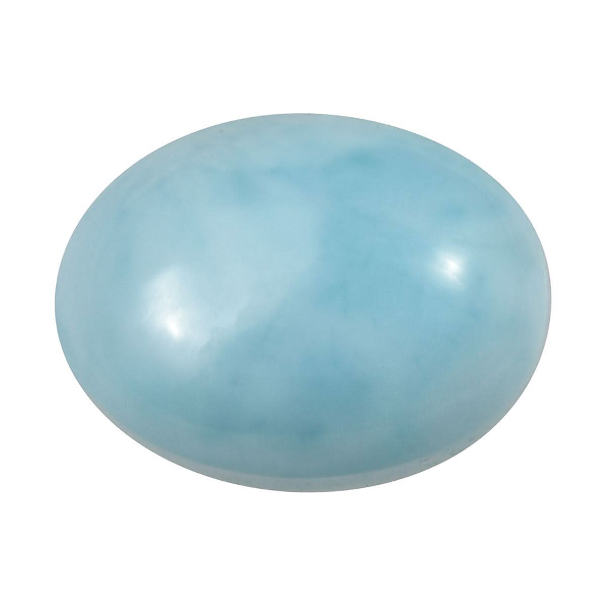AAA Larimar (Ovl 8x6 mm) 1.10 ctw Loose Gemstone