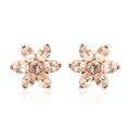 10K Rose Gold Marropino Morganite Stud Earrings 2.00 ctw - Sticky add to cart bar