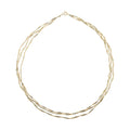 Nastri Italian 10K Yellow Gold Necklace 18 Inches 2.60 Grams - Sticky add to cart bar