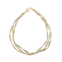 Nastri Italian 10K Yellow Gold Bracelet (7.50 In) 1.35 Grams