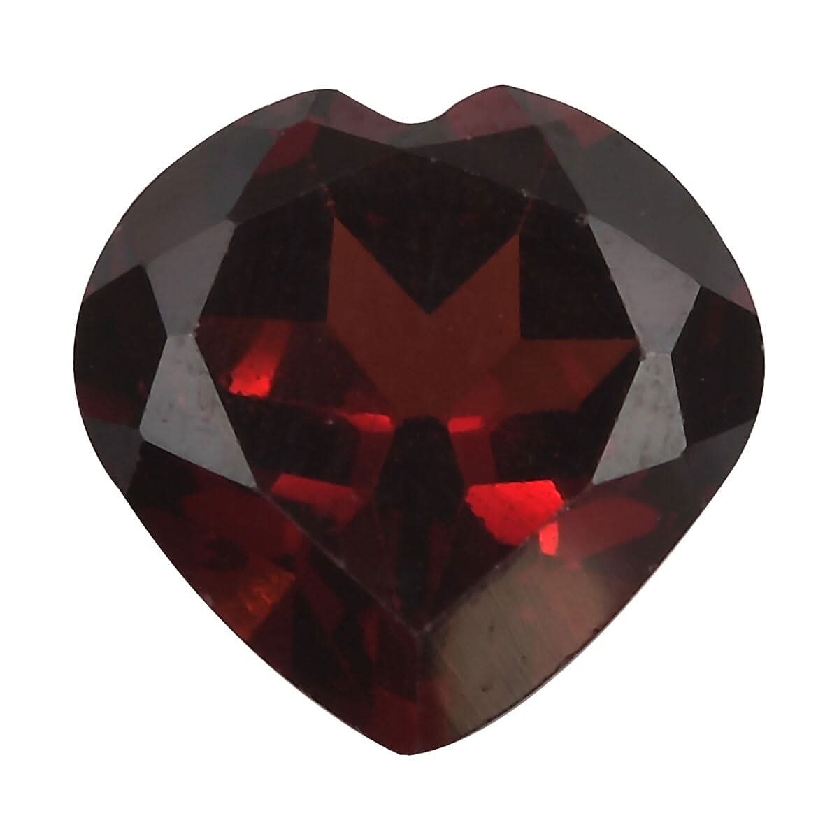 AA Mozambique Garnet (Hrt 8 mm) 1.77 ctw Loose gemstone